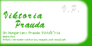 viktoria prauda business card